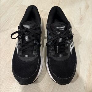 Saucony Black and White Athletic Sneakers
